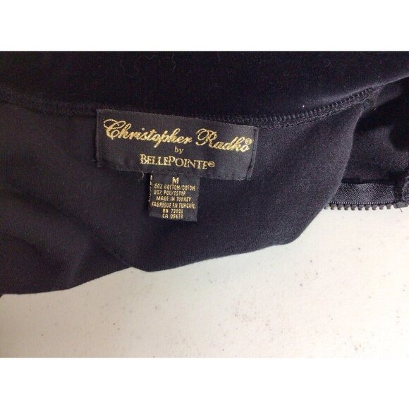 Christopher Radko Velvet Christmas Sweater Full Zip Womens Medium - Picture 4 of 6